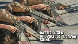 Battle Worn Apocalypse Weapon Skins V1.1 for Grand Theft Auto V