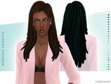 Morrigan Hairstyle for Sims 4