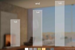 Sims 4 Object Mod: Frameless Windows SET (Image #2)