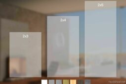 Sims 4 Object Mod: Frameless Windows SET (Image #5)