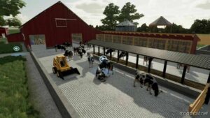 FS22 Mod: OLD School Freestall (Image #4)