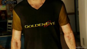 GTA 5 Player Mod: Late 90’s – Early 10’s Video Game Shirts (4K) (Image #2)