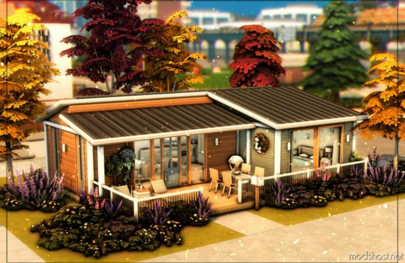 Sims 4 House Mod: Oakleaf Nook No CC (Featured)