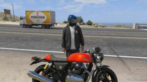 GTA 5 Vehicle Mod: Royal Enfield Continental GT650 Add-On (Image #2)