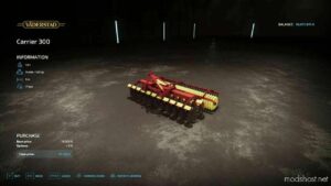 FS22 Cultivator Mod: Väderstad Carrier 300 (Image #2)