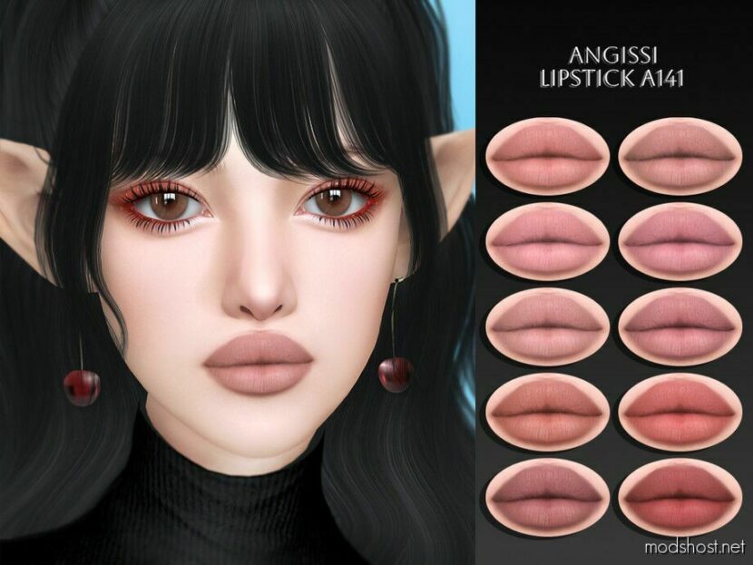 Lipstick A141 for Sims 4