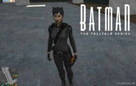 GTA 5 Player Mod: Catwoman Telltale Games (Image #3)