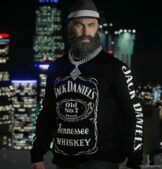 Jack Daniels Sweater for MP Male for Grand Theft Auto V