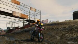 GTA 5 Honda Vehicle Mod: CRF 450R Dakar (Image #5)