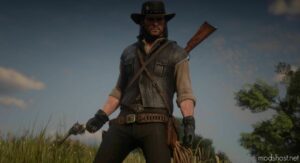 RDR2 Player Mod: The Classic Cowboy – RDR1 Accurate Cowboy Outfit For John Marston V2.7 (Image #4)