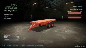 FS22 Mod: PRT10 Trailer V1.2 (Image #2)