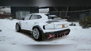 GTA 5 Lamborghini Vehicle Mod: Urus Mansory WB (Image #3)