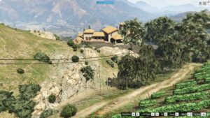 GTA 5 Mod: Vineyard Mansion Fence Ymap (Image #5)