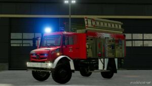 FS22 Unimog Vehicle Mod: Schlingmann Unimog TLF3000 V1.3 (Image #4)