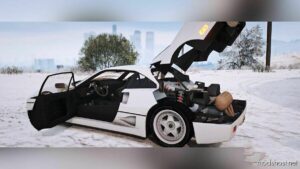 GTA 5 Ferrari Vehicle Mod: F40 Lbwk (Image #4)