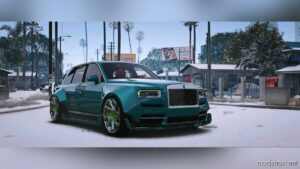 GTA 5 Rolls Royce Vehicle Mod: Rolls-Royce Cullinan Widebody Edition (Featured)