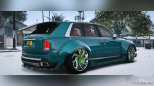 GTA 5 Rolls Royce Vehicle Mod: Rolls-Royce Cullinan Widebody Edition (Image #4)