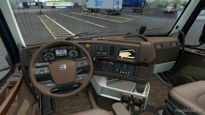 Volvo VNL Interior Add-Ons V1.5 for American Truck Simulator