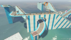 GTA 5 Map Mod: Beach Stunt Track Challenge (Image #2)