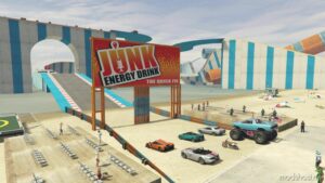 GTA 5 Map Mod: Beach Stunt Track Challenge (Image #3)