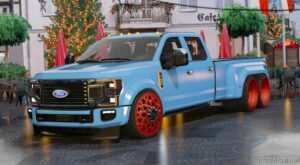 Ford F450 Dually LED 6×6 Edition for Grand Theft Auto V