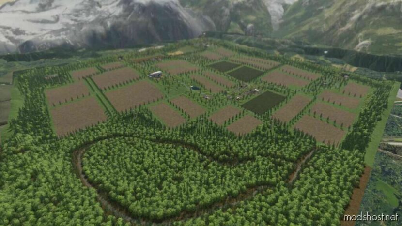 Gumpen Mega Field AND Forest Map V1.0.0.2 for Farming Simulator 22