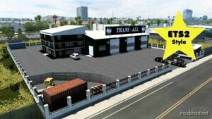 Trans-All Garage Small -Style V2023.1 [1.48] for American Truck Simulator