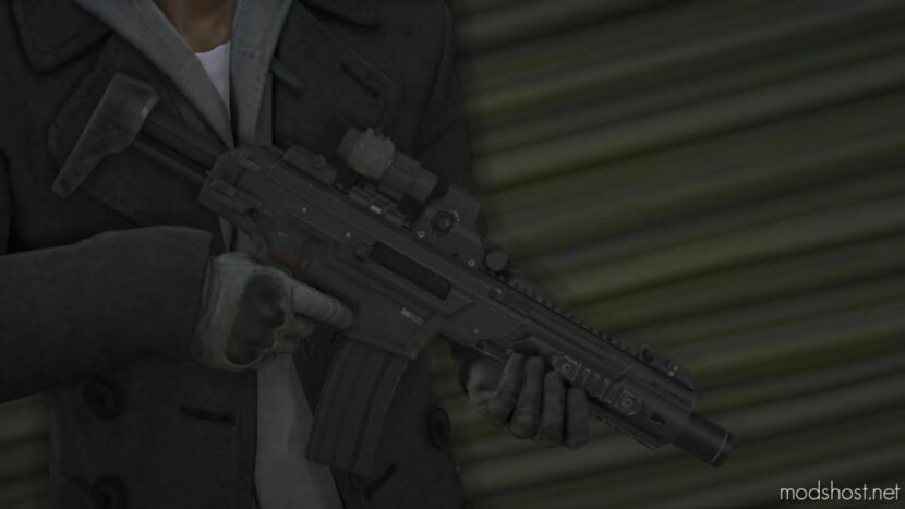 GTA 5 Weapon Mod: HK433 Animated (Featured)