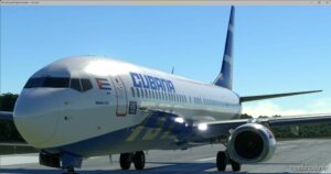 MSFS 2020 Livery Mod: 737-900ER PMDG "CUBANA". (Image #4)