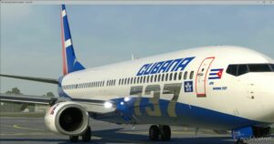 MSFS 2020 Livery Mod: 737-900ER PMDG "CUBANA". (Image #5)