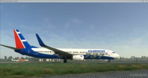MSFS 2020 Livery Mod: 737-900ER PMDG "CUBANA". (Image #6)