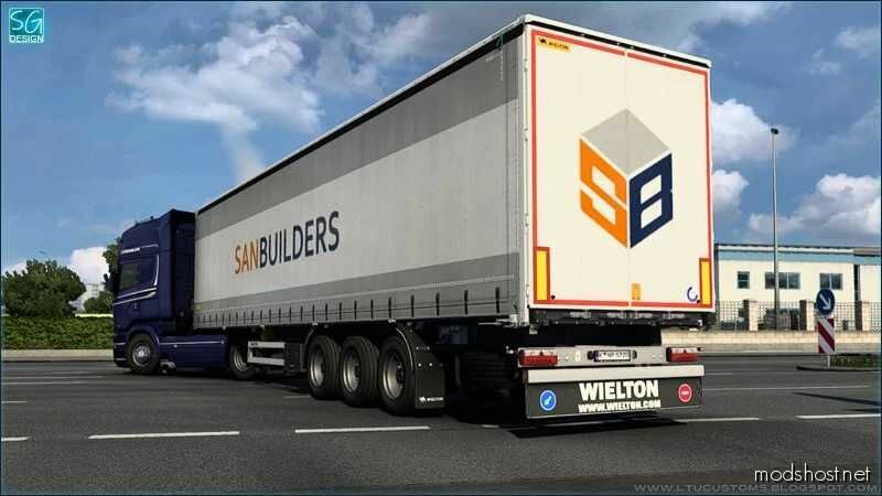 SGD Wielton DLC Trailer Patch V1.1 for Euro Truck Simulator 2
