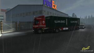 ETS2 Mod: Animated Gates in Companies V4.4 Schumi 1.49 (Image #2)