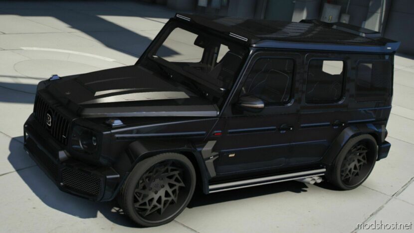 GTA 5 Mercedes-Benz Vehicle Mod: Brabus G700 (Featured)