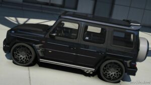 GTA 5 Mercedes-Benz Vehicle Mod: Brabus G700 (Image #2)