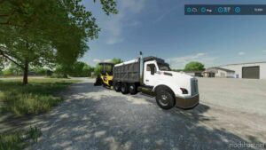 FS22 Caterpillar Forklift Mod: CAT AP1055F Paver FIX V1.0.0.2 (Image #3)