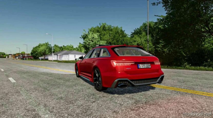 Audi RS6 V1.1 for Farming Simulator 22