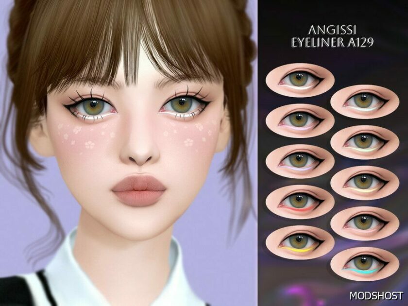 Eyeliner A129 for Sims 4