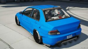 GTA 5 Mitsubishi Vehicle Mod: Lancer Evolution 9 (Image #3)