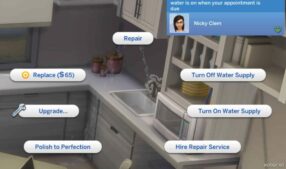 Sims 4 Mod: Plumbing Insurance (Image #2)