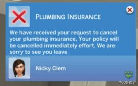 Sims 4 Mod: Plumbing Insurance (Image #11)