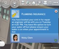 Sims 4 Mod: Plumbing Insurance (Image #13)