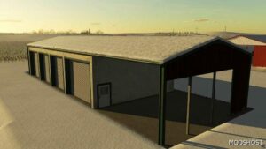 FS22 Placeable Mod: Garage with Shed (Featured)
