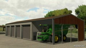 FS22 Placeable Mod: Garage with Shed (Image #4)