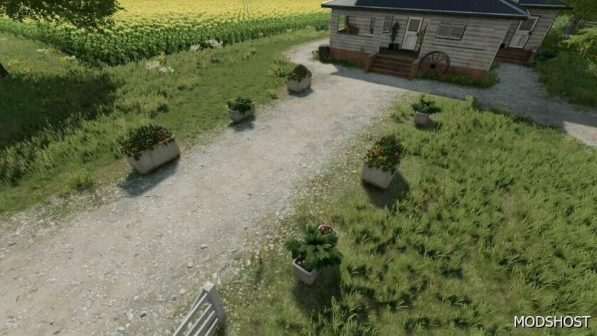 Flower Pots Pack V1.1 for Farming Simulator 22