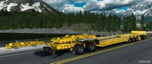 ATS Mod: BWS Rigid Neck Lowboy Trailer V3.1 1.48.5 (Image #4)