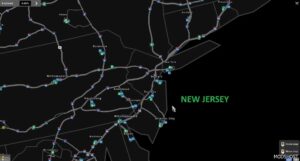 ATS Map Mod: Delaware – NEW Jersey – NEW York Add-On V1.2 1.48-1.49 (Image #3)