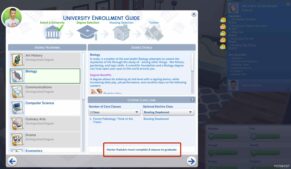 Sims 4 Mod: Scholarships Give Credits (Image #2)