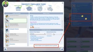 Sims 4 Mod: Scholarships Give Credits (Image #5)