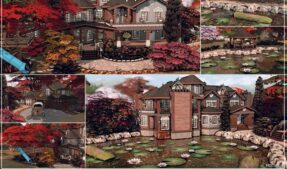 Sims 4 House Mod: Golden October (Image #7)